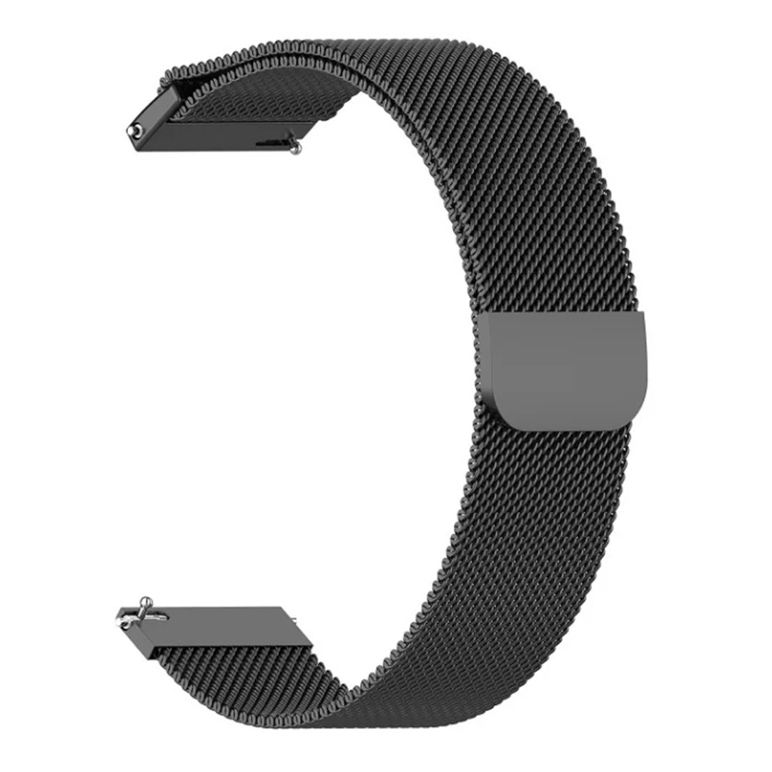 Магнітний ремінець Milanese Loop для Amazfit GTS (A1914) | DK | 20 мм | чорний