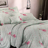 "фламинго" Бязевый комплект постельного белья полуторный размер 150*210 см от производителя