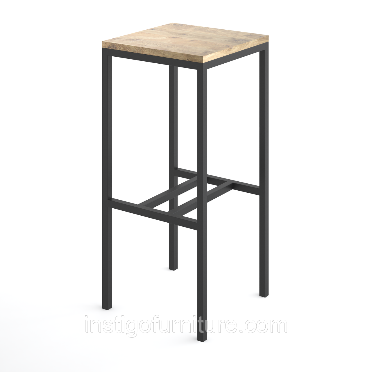 Каркас для барного табурета з металу 340×340mm, H=730mm