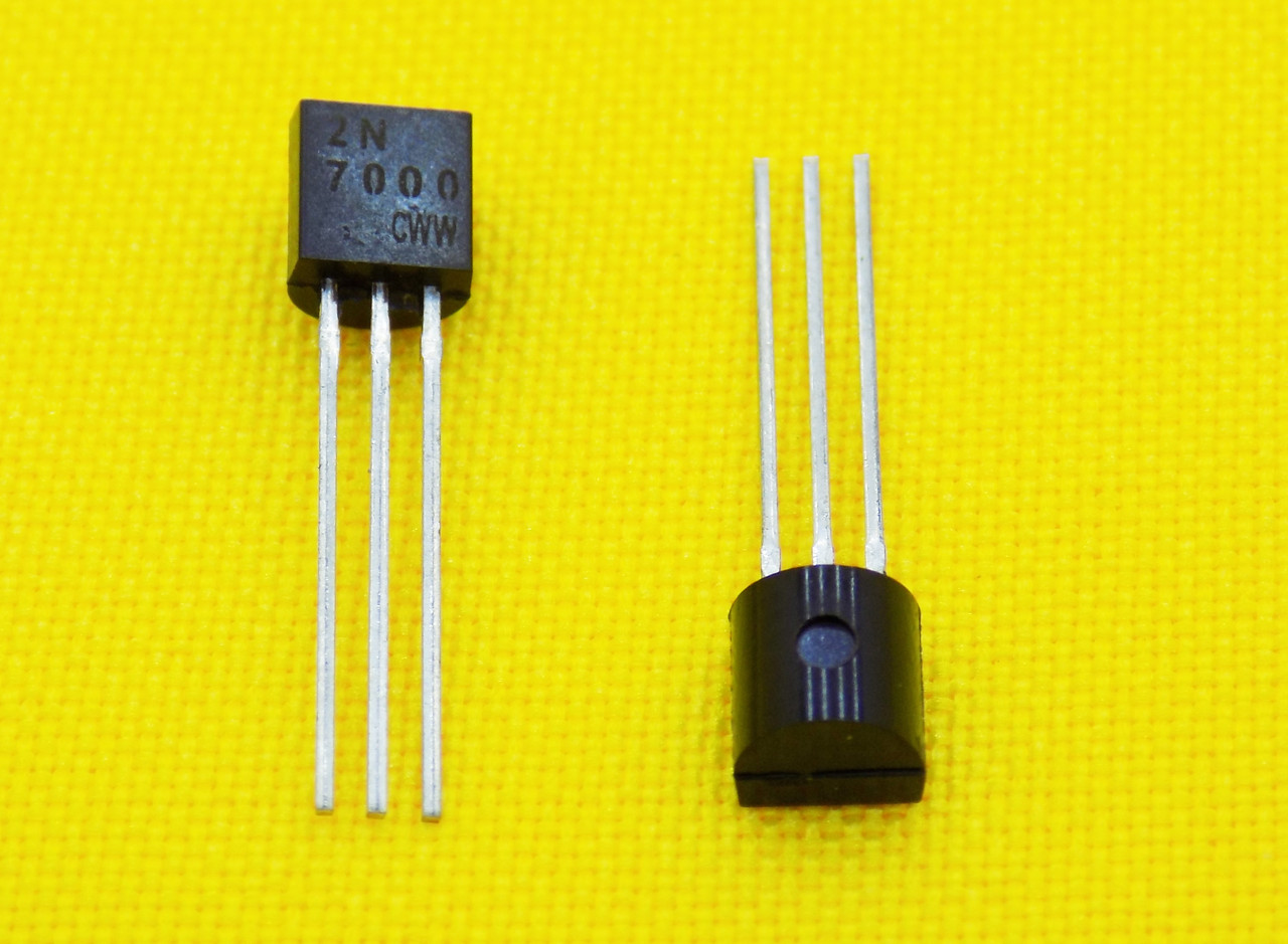 2N7000  N-chanel 60V 0.2A TO-92