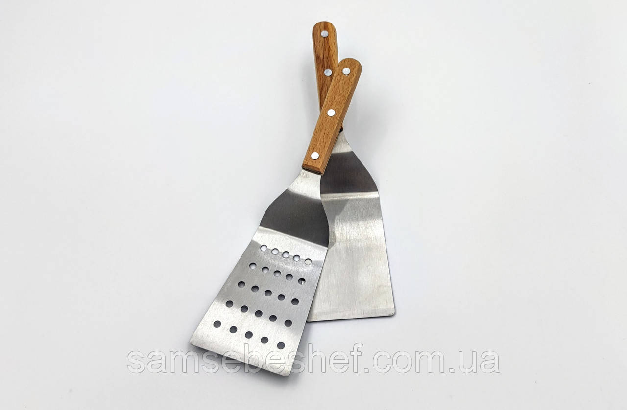 Лопатка перфорована для барбекю і гриля GA Династія 26042, фото 1