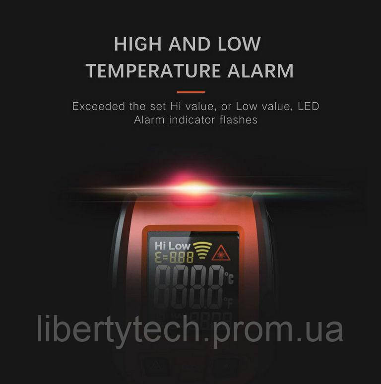 Пирометр Термометр бесконтактный инфракрасный LOMVUM LR01 - фото 9 - id-p1303899006