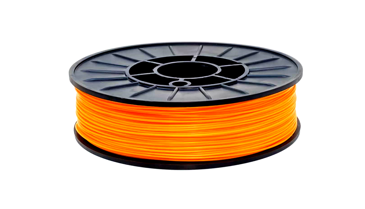 PLA пластик для 3D друку, 2.85 мм, 0.75 кг 0.75 кг, помаранчевий