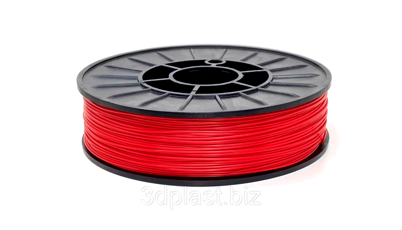 PLA пластик для 3D друку, 2.85 мм, 0.75 кг 0.75 кг, червоний