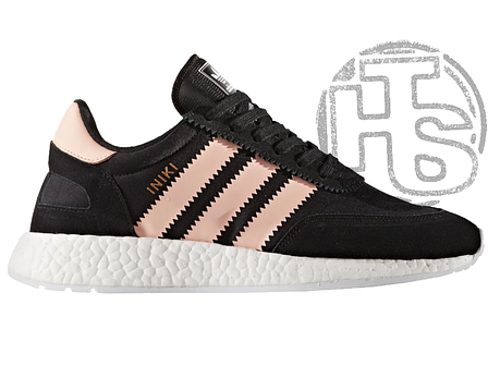 Жіночі кросівки Adidas Iniki Runner Black Coral BB0000, фото 1