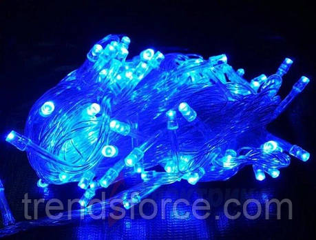 Гірлянда Діод 100LED RD-9031 Колір ламп-Синій 183760, фото 2