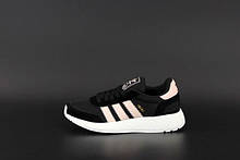 Жіночі кросівки Adidas Iniki Runner Black Coral BB0000, фото 3