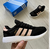 Жіночі кросівки Adidas Iniki Runner Black Coral BB0000, фото 6