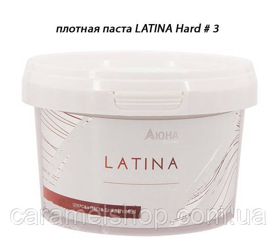 Цукрова паста професійна для шугарингу цукрової депіляції Аюна LATINA Hard No 3800 г