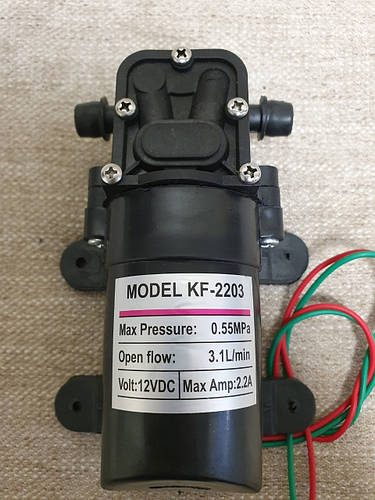 Насос електричний KF-2203 12 В для електрообприскувачів (ID#1396504572 ...