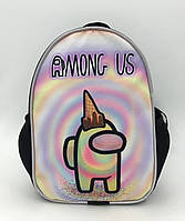 Рюкзак дошкольный AMONG US ( детский рюкзак ) со светоотражающей лентой