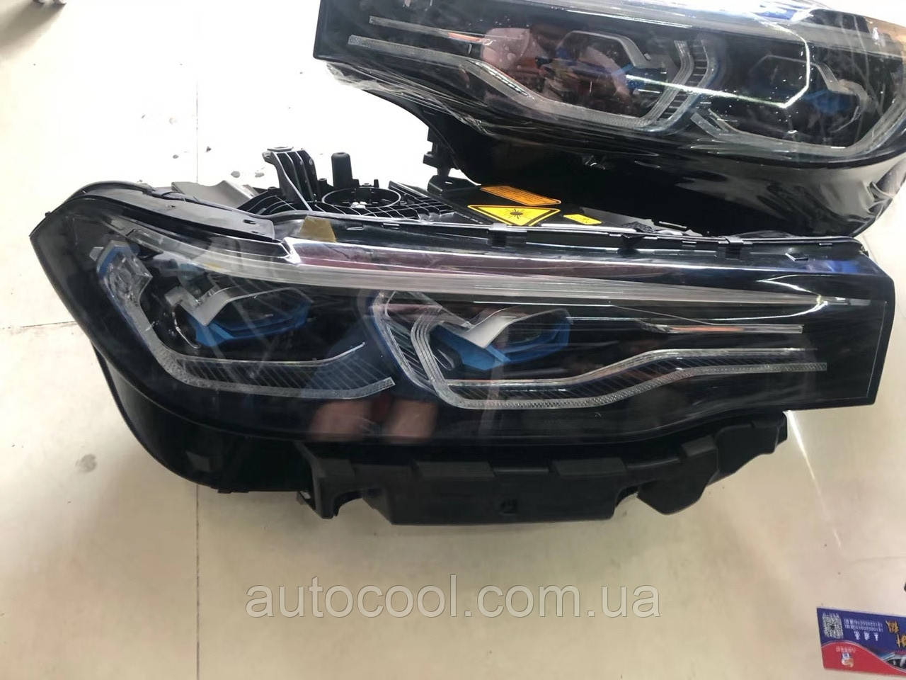 Передні лайзерні фари BMW X7, фото 1