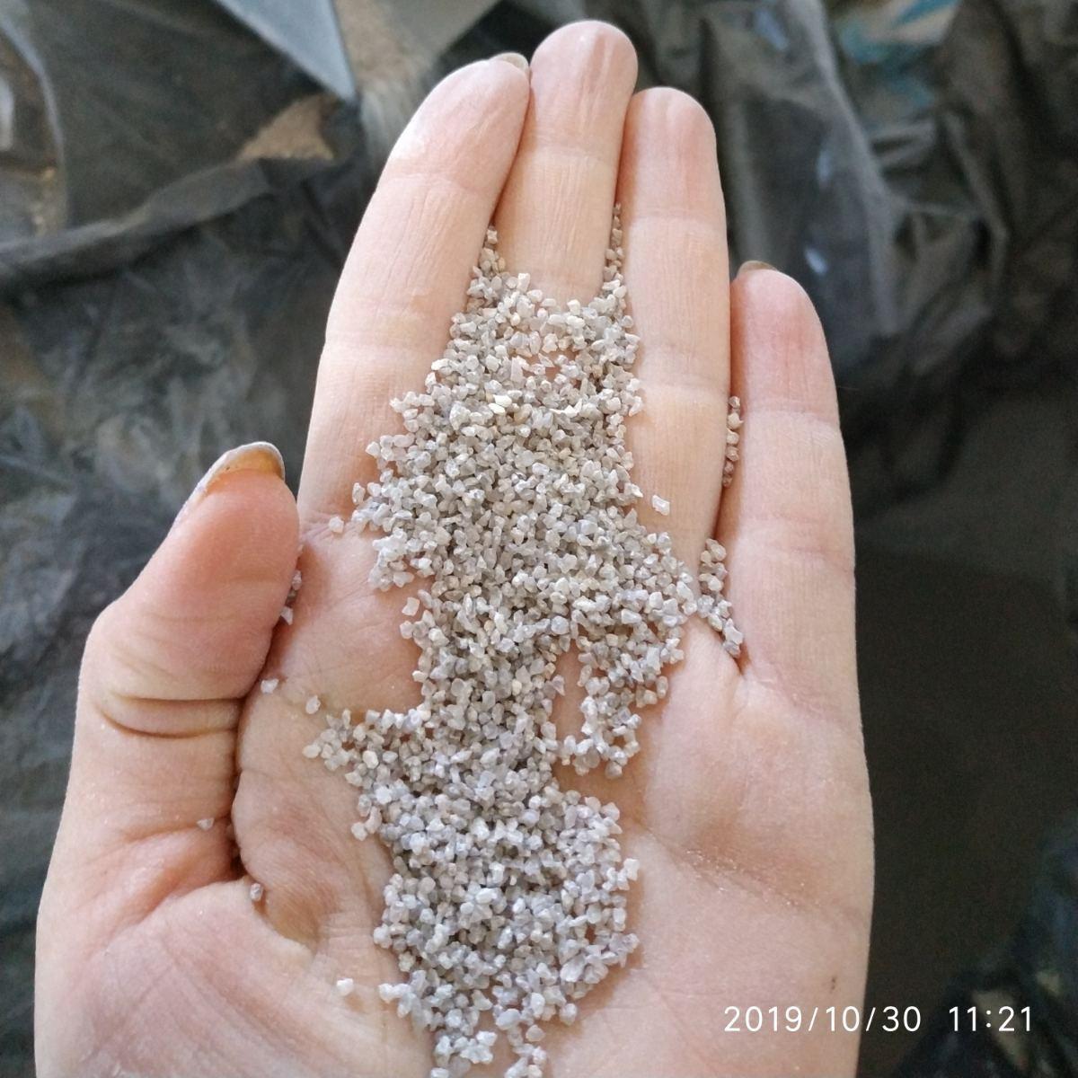 Песок кварцевый очищенный 1,0-1,5мм (1000-1500 мкм) упаковка 25кг - фото 2 - id-p1384842846