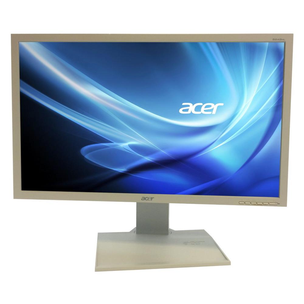 Монітор 24" FullHD 1920*1080 TN Acer B243HL LED VGA DVI MM Pivot білий бв з кабелями B