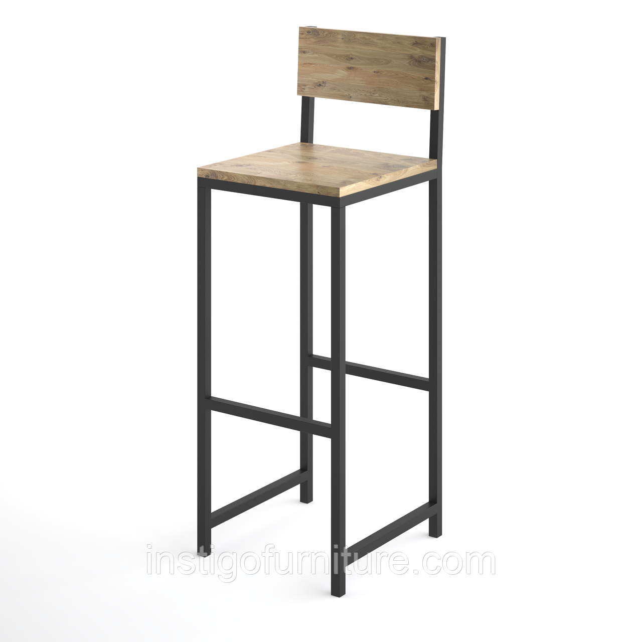 Каркас для барного стільця з металу 340×340mm, H=1000mm