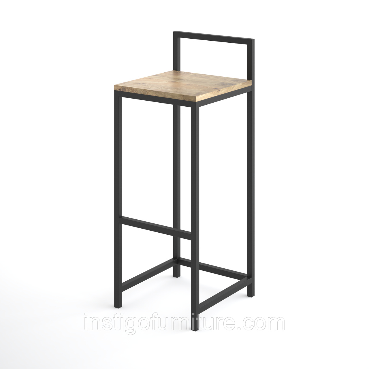 Каркас для барного стільця з металу 340×340mm, H=900mm