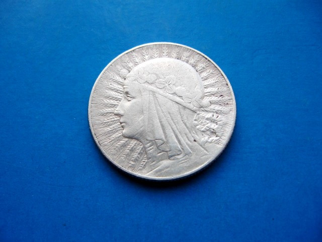 Монета 5 злотих Польща 1933 р. Срібло 750 проби ОРИГІНАЛ