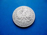 Монета 5 злотих Польща 1933 р. Срібло 750 проби ОРИГІНАЛ, фото 2