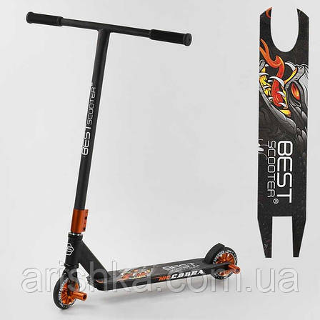 Самокат трюковий Best Scooter, ПЕГІ, Система-HIC, алюмінієвий диск, фото 3