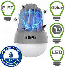 Портативна LED лампа для комах на батарейках Noveen IKN823 LED ІРХ4