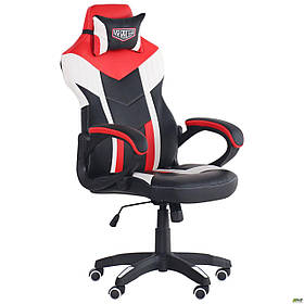 Комп'ютерне крісло ігрове AMF VR Racer Dexter Hook геймерське червоний-чорний колір