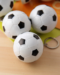 Кулькова ручка брелок Футбольний м'яч, фото 1