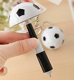Кулькова ручка брелок Футбольний м'яч, фото 2