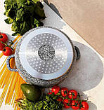 Набір кухонного посуду 9 предметів Edenberg EB-8010 Набір каструль козанів з гранітним антипригарним покриттям, фото 10