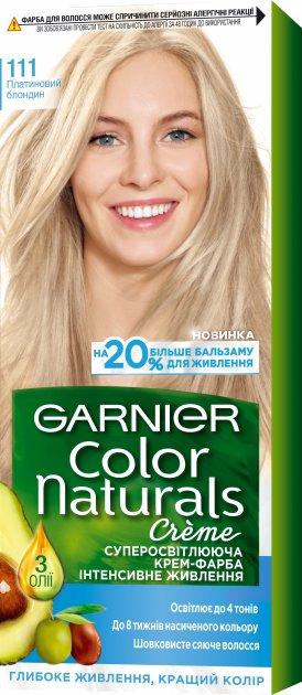 Крем-фарба для волосся Garnier Color Naturals, 111 Платиновий блондин