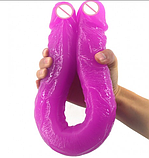 Фалоїмітатор двосторонній 46 см, подвійний фалос для сексу, інтимні іграшки для дорослих, фото 6