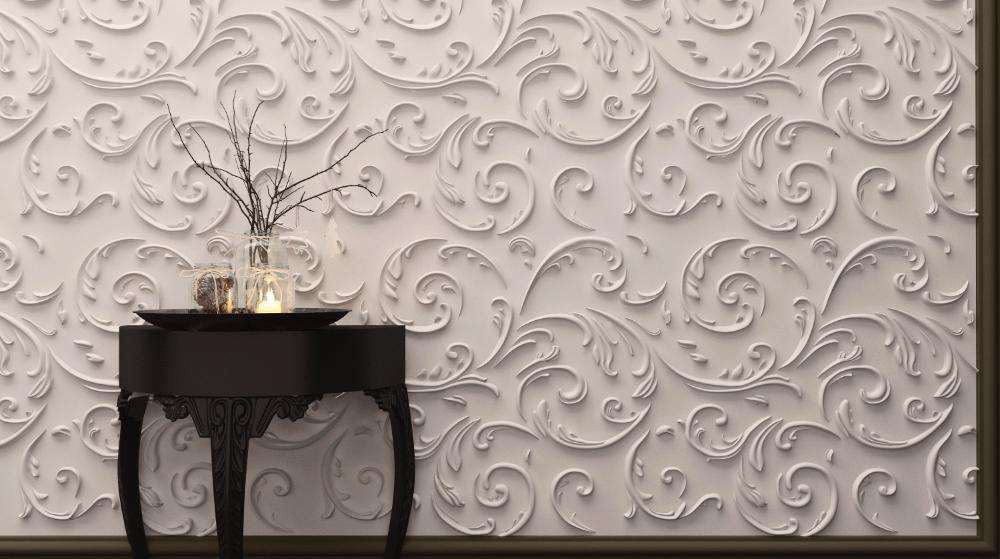 Декоративна 3д панель "Верона" 50x50см