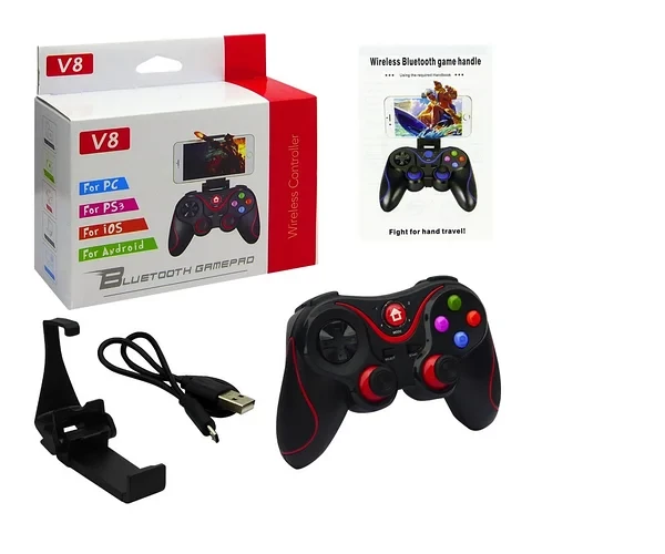 Геймпад джойстик Bluetooth бездротовий V8-3020 Mega Shopping Fun