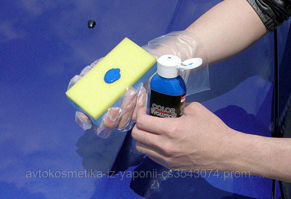 Цветообогощающее покрытие SOFT99 Color Evolution Blue для синих автомобилей 100 мл - фото 2 - id-p1409610828