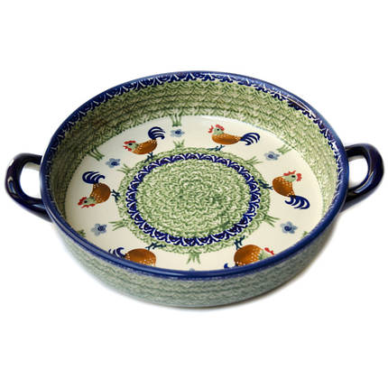 Форма для випічки кругла з ручками 24 Півник у Саду, фото 1