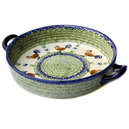 Форма для випічки кругла з ручками 24 Півник у Саду, фото 2