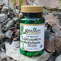 Пребиотик Swanson Jerusalem Artishoke (Иерусалимский Артишок) 400 мг 60 капсул