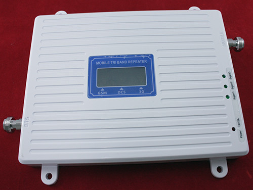GSM DCS 3G 4G репітер, підсилювач зв'язку 900МГц 1800МГц WCDMA 2100 Мгц, фото 1
