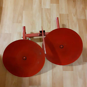 Дисковий окучник малий до мотоблоку