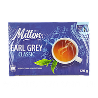 Чай Milton Earl Grey Classic пакетированный 80 штук Польша