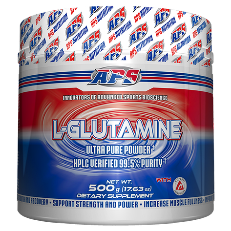 Глютамін APS L-Glutamine 100 serv. 500 g, фото 1