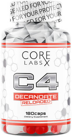 Креатиновий комплекс Core Labs X C4 Decanoate Reloaded 180 caps, фото 1