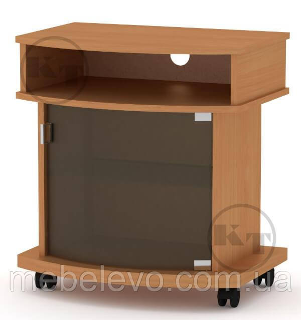 Тумба під телевізор Карат р.скло 643х600х435мм Компаніт