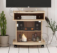 Тумба під телевізор Карат р.скло 643х600х435мм Компаніт, фото 3