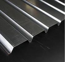 Профнастил для забору (профлист) 10-ти хвильовий 1500х950 мм оцинкований (На даний товар доставка Новою поштою не здійснюється)