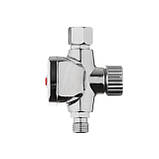 Регулятор тиску з цифровим манометром для пістолетів фарбувальних, професійний, 1/4" INTERTOOL PT-1424, фото 6