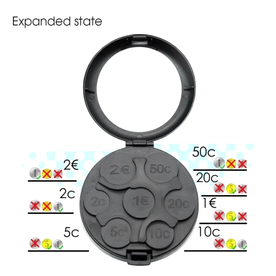 Монетница, органайзер, диспенсер для хранения монет, цена 270 грн ...