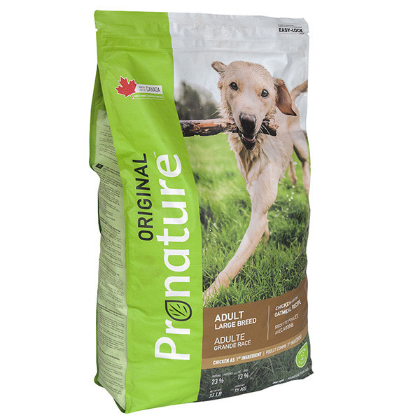 Pronature Original Adult LB Chicken Пронатюр оріджінал КУРКА корм для собак великих порід
