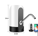 Помпа електрична на пляшку для води USB Water Dispenser, фото 7