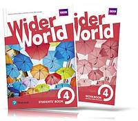 Wider World 4, Student's book + Workbook / Учебник + Тетрадь английского языка