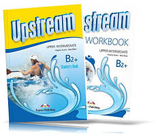 Upstream B2 + Upper~Intermediate, Student's book + Workbook for Learning English (Exspress Publishing)